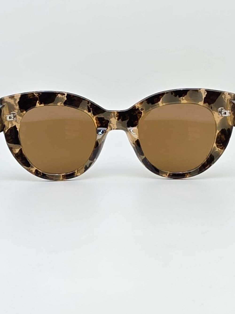 Kate Spade New York Zora Tortoise Frame Brown Lens Cat Eye Sunglasses 49-24-140 - Picture 4 of 13